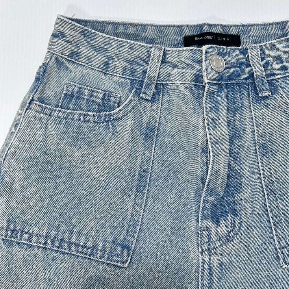 Bluenotes High Rise Carpenter Jeans Women’s Size 0 Light Wash Denim Painter Pant - Picture 5 of 14